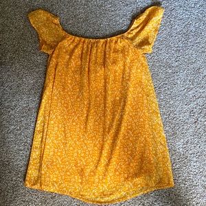 Forever 21 Off the Shoulder Trapeze Dress